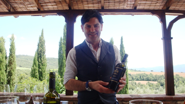 Sommelier Alessandro Nesi of Piccini wines 