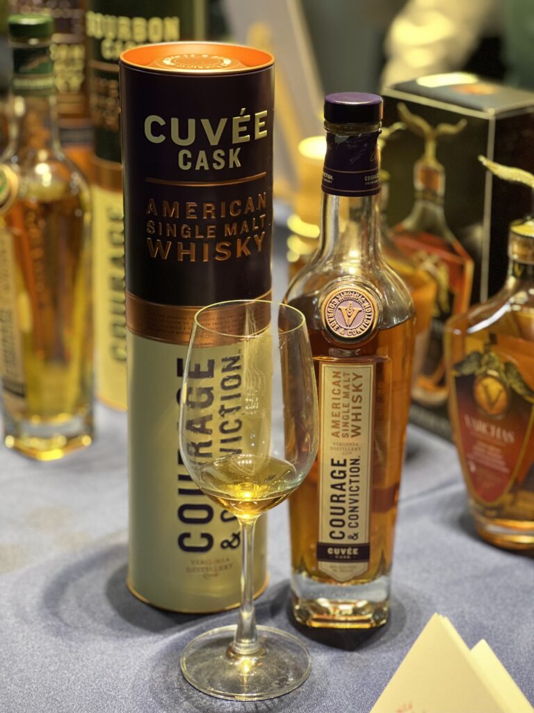 Virginia Distillery Cuvée Cask whiskey