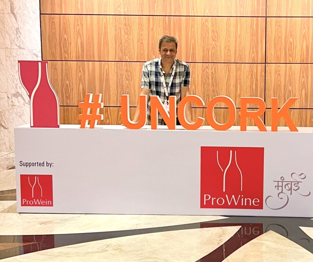 ravi joshi at prowine mumbai 2022