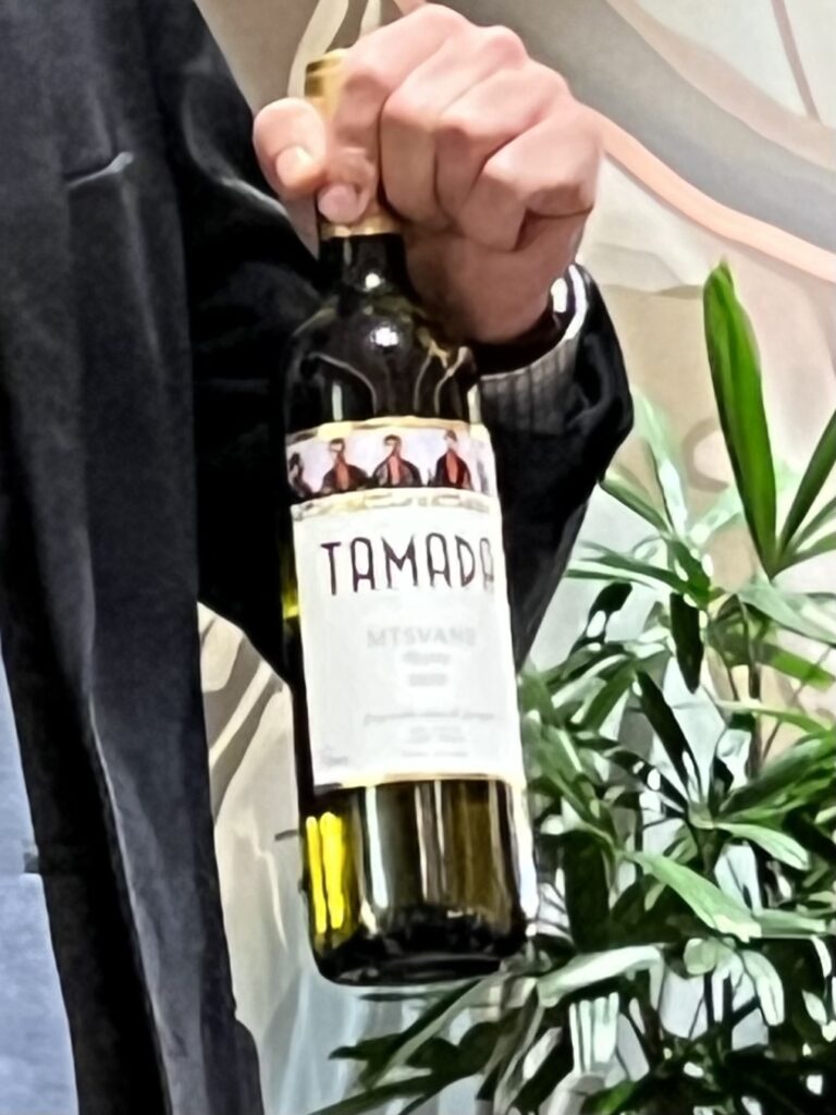 Tamada label from GWS Georgia