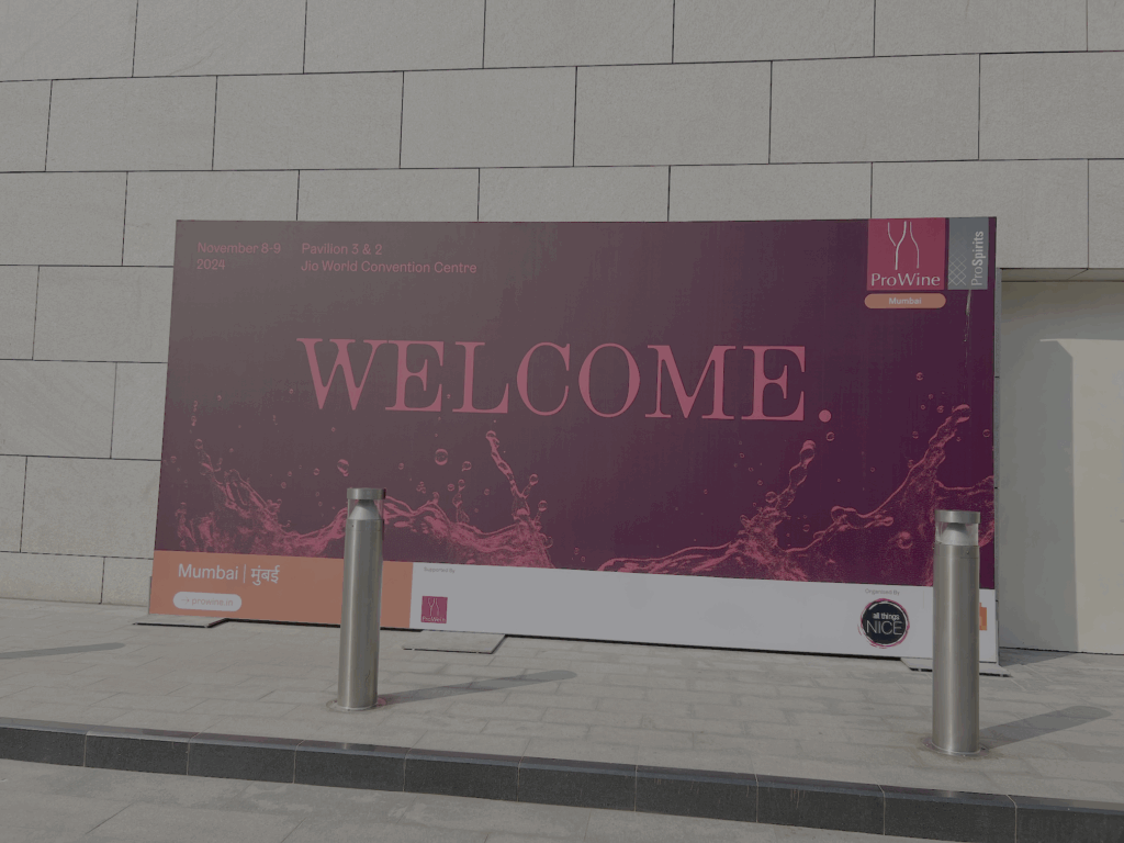 Prowine Mumbai Welcome Banner