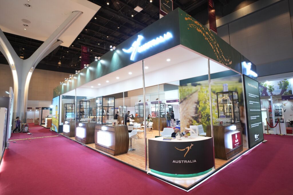 Australian Pavilion at Prowine Mumbai 2024