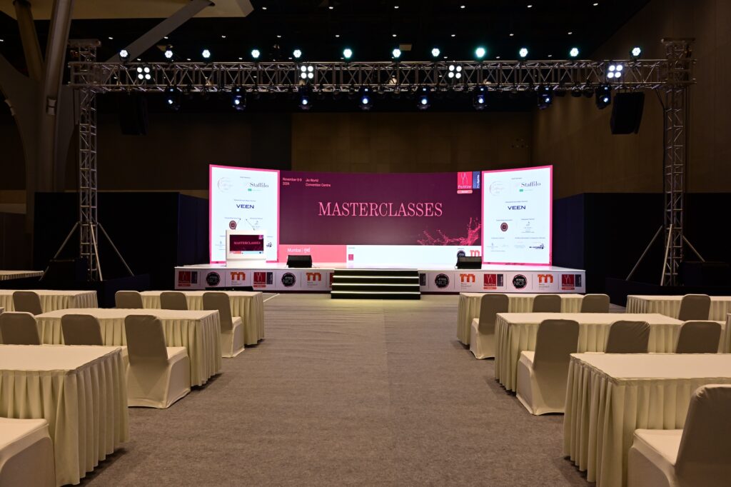 Prowine Mumbai Masterclass setting