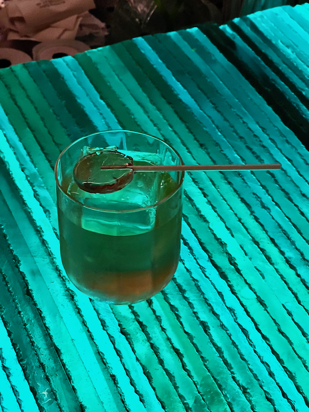 Cubist Negroni cocktail
