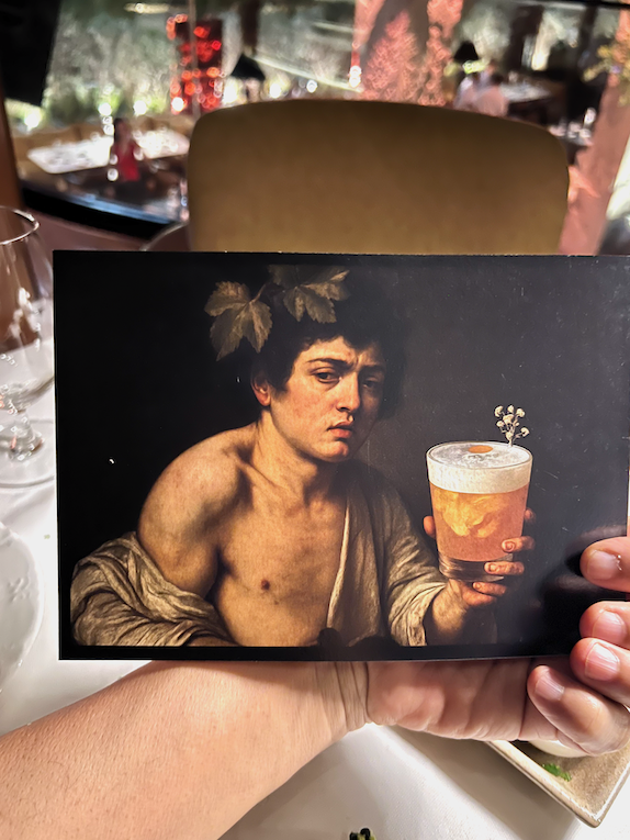 Caravaggio with Baroque Baby