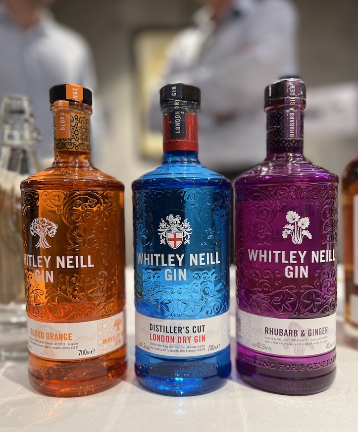 Whitley flavoured gins