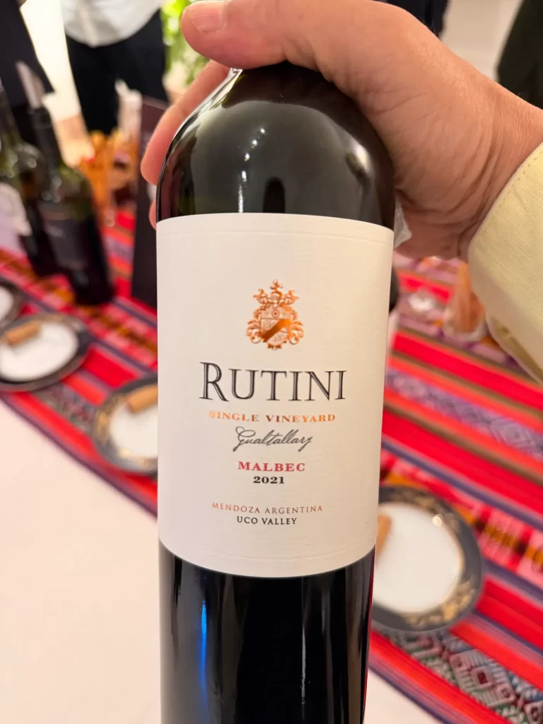 Rutini Single Vineyard Gualtallary Malbec 2021