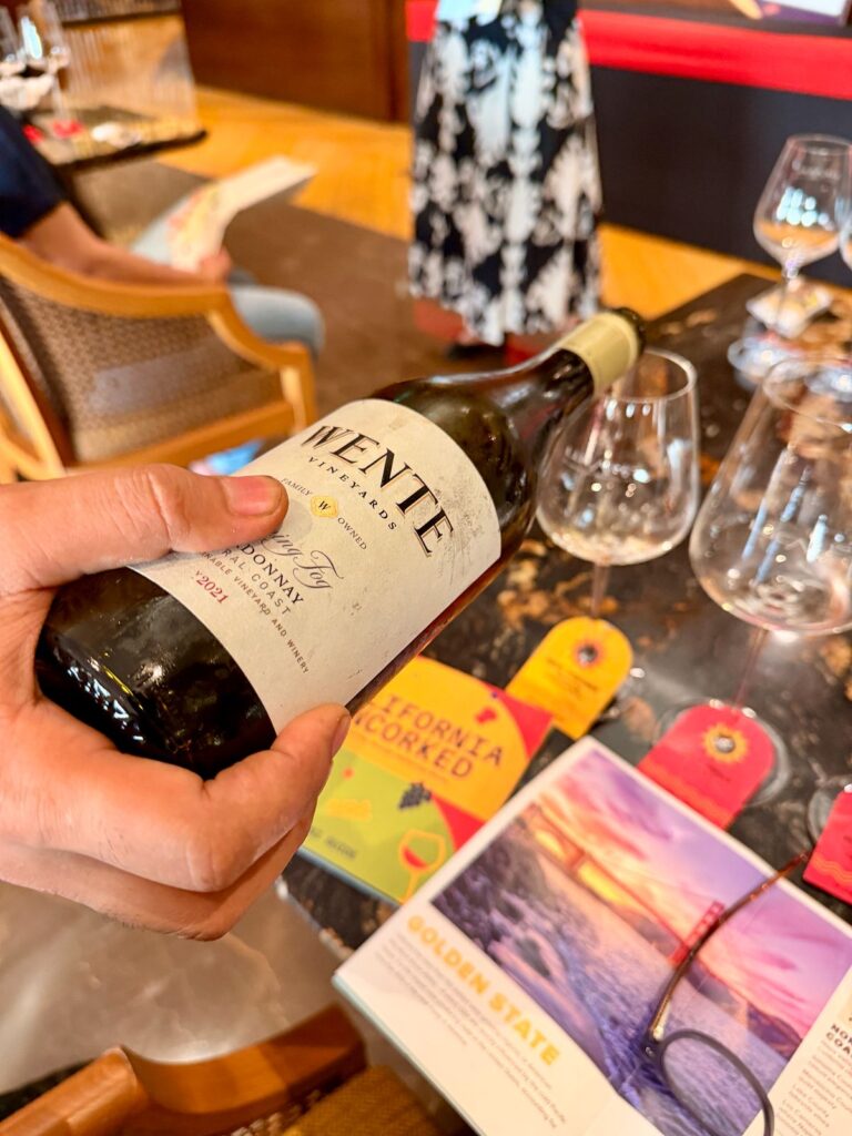 Wente Morning Fog Chardonnay wine
