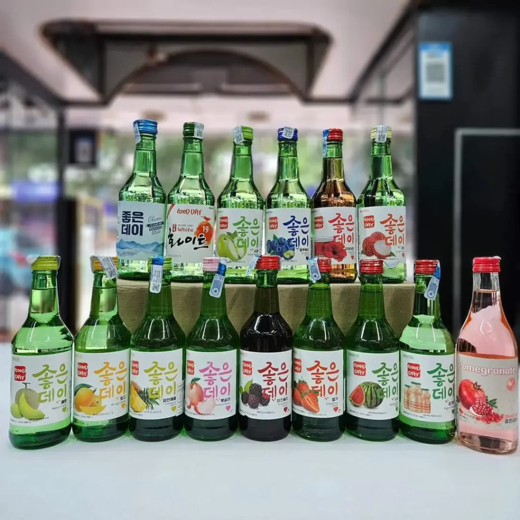 Good Day Soju variants available in India
