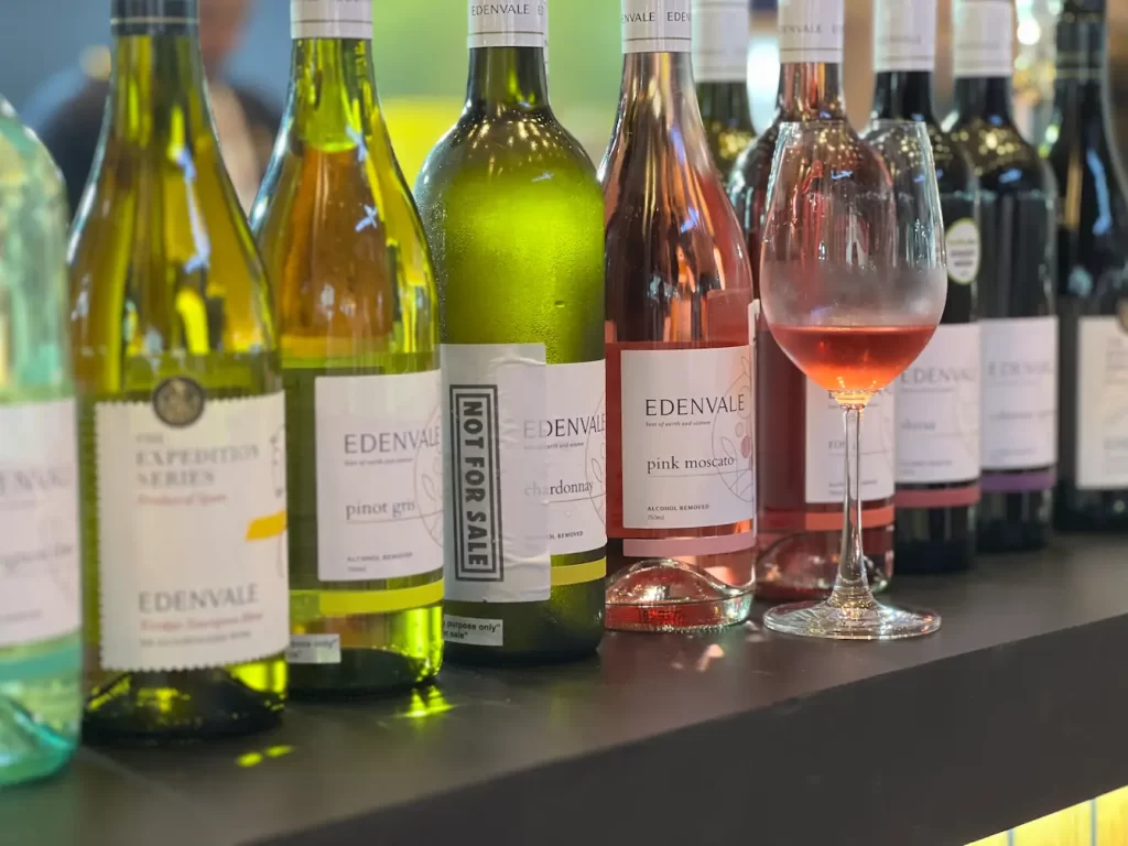 "No alcohol" wines at an earlier version of Prowine Mumbai